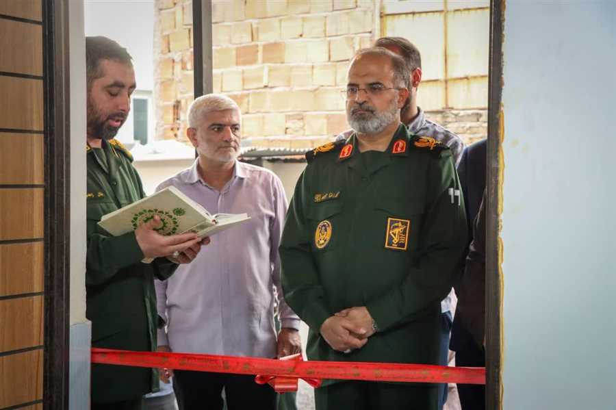 افتتاح هشتمین مسکن جهادی در ساری